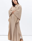 Flow Abaya in Textured Beige RTW