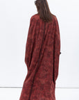 Butterfly Abaya in Coral Pattern