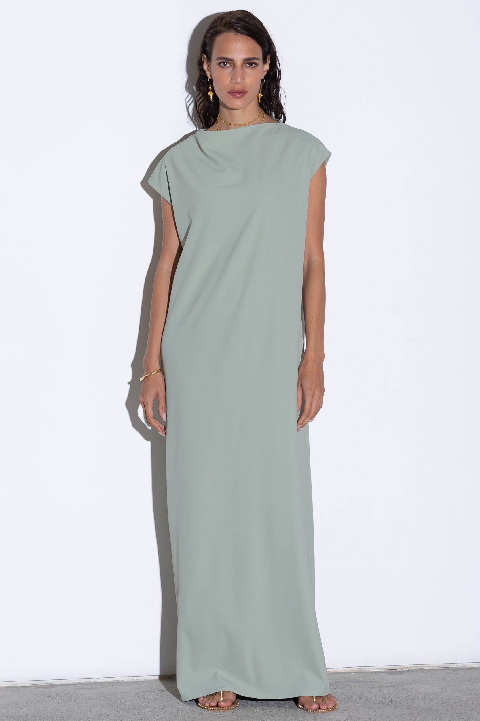 slim fit dress slacks Dress in Mint Green