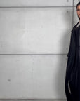 Side Tie Abaya in Black