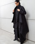 Suede Double Layer Abaya