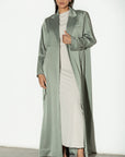 Suit Abaya in Polished Green RTW