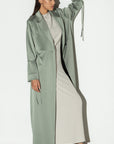 Suit Abaya in Polished Green RTW