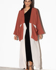 Cool Cut Brick and Tan Abaya RTW