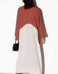 Cool Cut Brick and Tan Abaya RTW