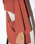 Cool Cut Brick and Tan Abaya RTW