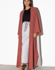 Loose Abaya in Sienna_Gray RTW