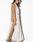 Loose Abaya in Tan_Gray RTW