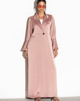 Suit Abaya in Polished Rusty Rose RTW