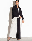 Black Shibori Loose Abaya RTW