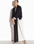 Black Shibori Loose Abaya RTW