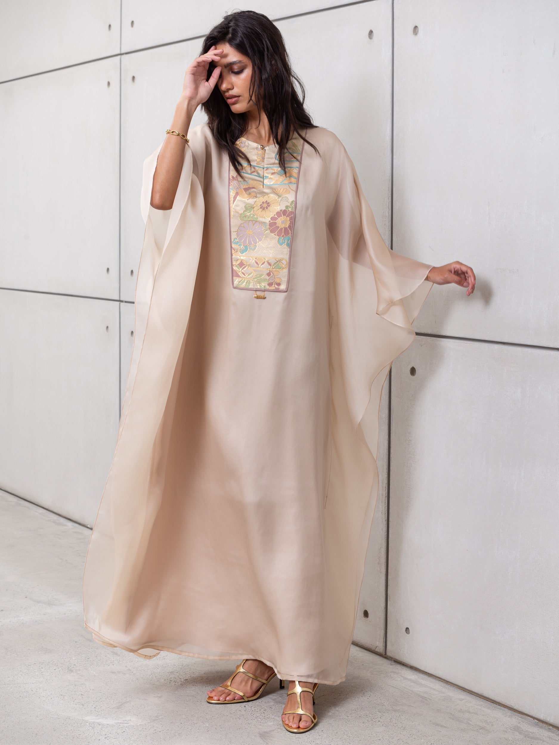 LUXURY ORGANZA KAFTAN 04