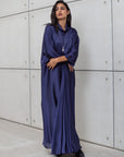 LOOSE STRIPE KAFTAN IN BLUE