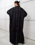 Jacquard Satin Abaya RTW