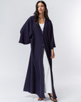 Loose Abaya in Navy Blue