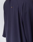 Loose Abaya in Navy Blue