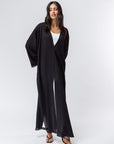 Loose Abaya in Black