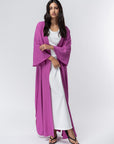 Loose Abaya in Fuchsia Pink