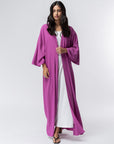 Loose Abaya in Fuchsia Pink