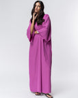 Loose Abaya in Fuchsia Pink