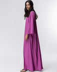 Loose Abaya in Fuchsia Pink