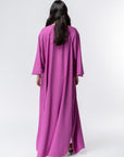 Loose Abaya in Fuchsia Pink