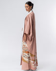 Kimono Flowers Abaya 2