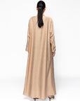 Flowy Caramel Abaya