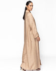 Flowy Caramel Abaya