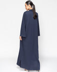 Tencel Twill Abaya in Blue