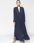 Tencel Twill Abaya in Blue