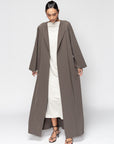 Textured Olive Green Abaya