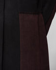 Warm Layer Abaya in Black Brown