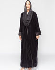 Velvet Abaya in Black