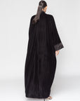 Velvet Abaya in Black