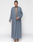 The Reversible Abaya in Blue-Brown