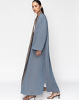 The Reversible Abaya in Blue-Brown