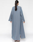 The Reversible Abaya in Blue-Brown