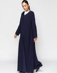 Warm Layer Abaya in Navy Blue