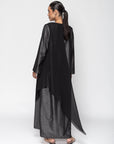 Metallic Multi Layer Abaya RTW