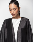 Metallic Multi Layer Abaya RTW