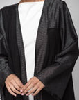 Metallic Multi Layer Abaya