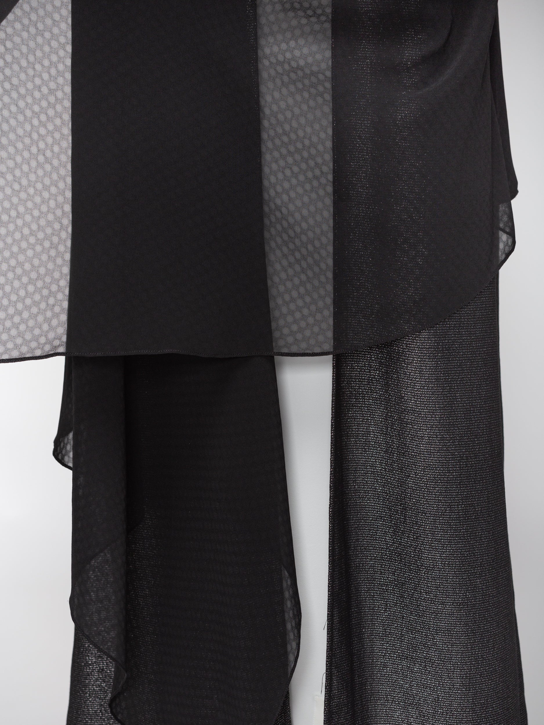 Metallic Multi Layer Abaya RTW