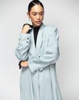 Jacket Abaya in Mint Green