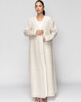 Linen Abaya in Beige RTW