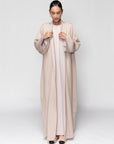 Reversible Abaya in Blush-Lavender