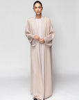 Reversible Abaya in Blush-Lavender