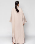 Reversible Abaya in Blush-Lavender