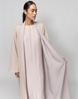 Reversible Abaya in Blush-Lavender