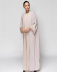 Reversible Abaya in Blush-Lavender